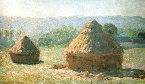 Monet Haystack Series